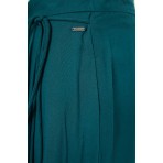 Funky Buddha Γυναικεία Παντελόνα Πετρόλ