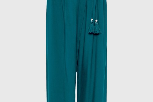 Funky Buddha Viscose Παντελόνα Γυναικεία (FBL013-100-02-DEEP-LAKE)