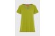 Funky Buddha Γυναικεία Κοντομάνικη Μπλούζα Πράσινη