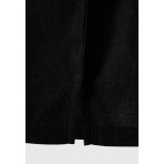 Funky Buddha Γυναικεία Μακρυμάνικη Μπλούζα Μαύρη