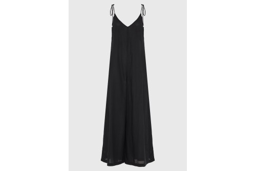 Funky Buddha Loose Fit Ολόσωμη Φόρμα Γυναικεία (FBL013-100-12-BLACK)