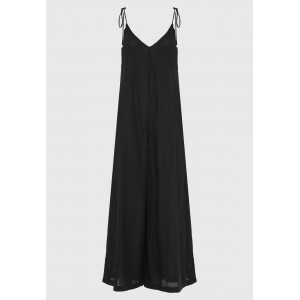 Funky Buddha Loose Fit Ολόσωμη Φόρμα Γυναικεία (FBL013-100-12-BLACK)