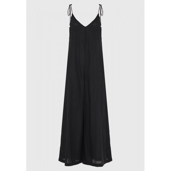 Funky Buddha Loose Fit Ολόσωμη Φόρμα Γυναικεία (FBL013-100-12-BLACK)