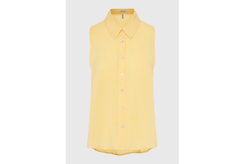 Funky Buddha Viscose Πουκάμισο Αμάνικο Γυναικείο (FBL013-101-05-LEMONADE)