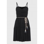 Funky Buddha Γυναικείο Φόρεμα Mini Μαύρο