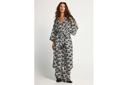 Funky Buddha Κιμονό Γυναικείο (FBL013-102-01-BLACK)