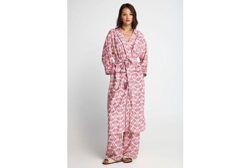 Funky Buddha Κιμονό Γυναικείο (FBL013-102-01-CASHMERE-ROSE)