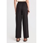 Funky Buddha Γυναικείο Παντελόνι Casual Μαύρο