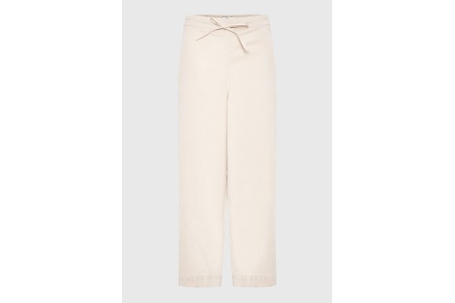 Funky Buddha Παντελόνι Casual Γυναικείο (FBL013-102-02-CLOUD-CREAM)
