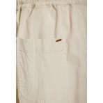 Funky Buddha Γυναικείο Παντελόνι Casual Εκρού