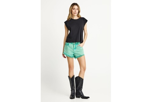 Funky Buddha The Basics Collection T-Shirt Γυναικείο (FBL013-102-04-BLACK)