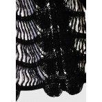 Funky Buddha Γυναικεία Μακρυμάνικη Μπλούζα Μαύρη