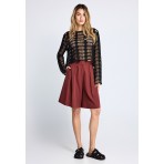 Funky Buddha Γυναικεία Μακρυμάνικη Μπλούζα Μαύρη