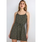 Funky Buddha Floral Ολόσωμο Σορτς Γυναικείο (FBL013-102-12-BLACK)