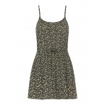 Funky Buddha Floral Ολόσωμο Σορτς Γυναικείο (FBL013-102-12-BLACK)