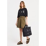 Funky Buddha Βερμούδα Casual Γυναικεία (FBL013-103-03-WOOD)