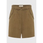 Funky Buddha Βερμούδα Casual Γυναικεία (FBL013-103-03-WOOD)