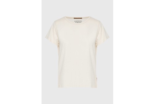 Funky Buddha The Basics Collection T-Shirt Γυναικείο (FBL013-103-04-CHALK)