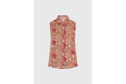 Funky Buddha Γυναικείο Πουκάμισο Casual (FBL013-103-05-PINK-LEMONADE)