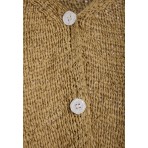 Funky Buddha Γυναικεία Κοντή Ζακέτα Μπεζ