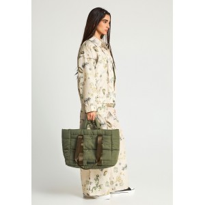 Funky Buddha Καπιτονέ Τσάντα Ώμου - Χειρός (FBL013-103-10-KHAKI)