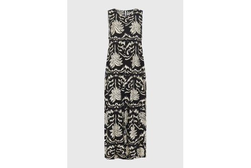 Funky Buddha Boho Ολόσωμη Φόρμα Γυναικεία (FBL013-103-12-BLACK)