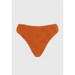 Funky Buddha Towel Pattern Μαγιό Σλιπ Γυναικείο (FBL013-103-16B-SPICY-PUMPKIN)