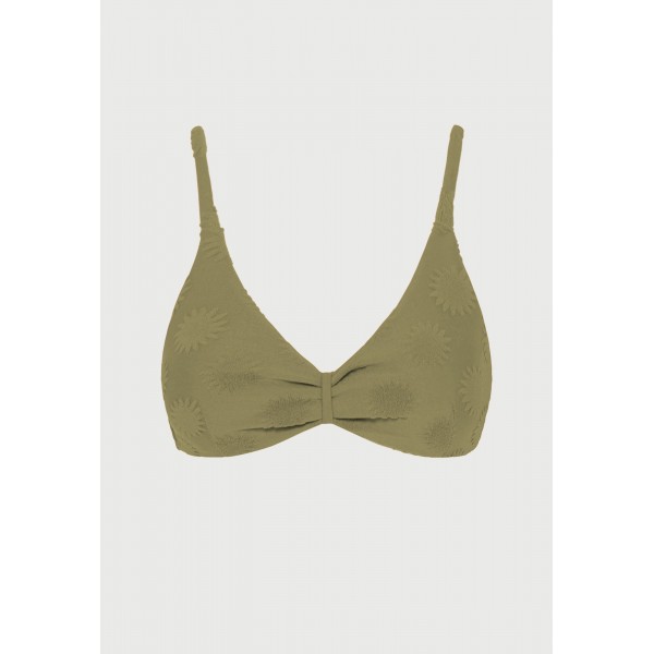 Funky Buddha Towel Pattern Μαγιό Bikini Top Γυναικείο (FBL013-103-16T-OLIVE)