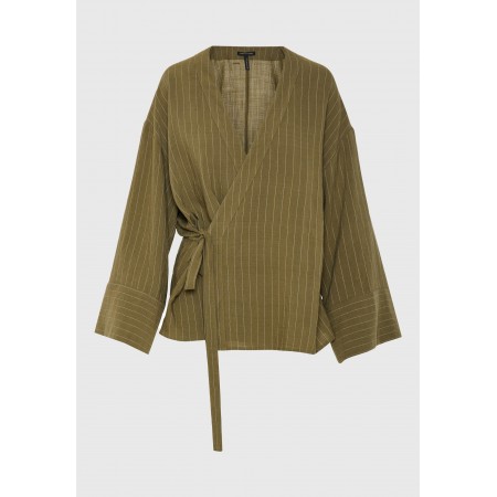 Funky Buddha Γυναικείο Κιμονό Λαδί