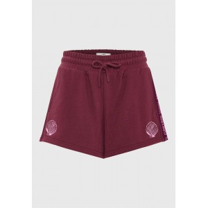 Funky Buddha Loose Σορτς Αθλητικό Γυναικείο (FBL013-105-03-BURGUNDY)