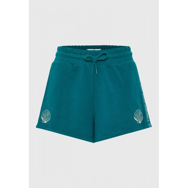 Funky Buddha Loose Σορτς Αθλητικό Γυναικείο (FBL013-105-03-DEEP-LAKE)