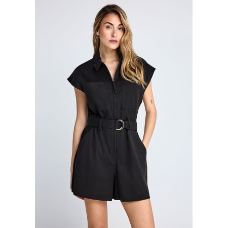 Funky Buddha Zippered Ολόσωμο Σορτς Γυναικείο 