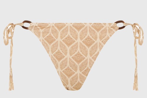 Funky Buddha Μαγιό Σλιπ Γυναικείο (FBL013-105-16B-CLOUD-CREAM)