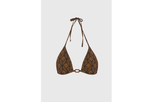 Funky Buddha Μαγιό Bikini Top Γυναικείο (FBL013-105-16T-BLACK)