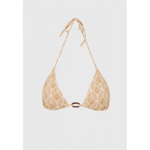 Funky Buddha Μαγιό Bikini Top Γυναικείο (FBL013-105-16T-CLOUD-CREAM)