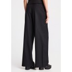 Funky Buddha Casual Wide Leg Παντελόνα Γυναικεία (FBL013-106-02-BLACK)
