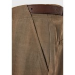 Funky Buddha Casual Wide Leg Γυναικεία Παντελόνα Πουρό