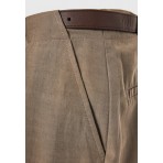 Funky Buddha Casual Wide Leg Γυναικεία Παντελόνα Πουρό
