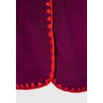 Funky Buddha Γυναικείο Αθλητικό Σορτς Βιολετί, Πορτοκαλί