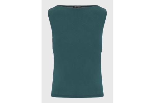 Funky Buddha Modal Μπλούζα Αμάνικη Γυναικεία (FBL013-106-17-EMERALD)