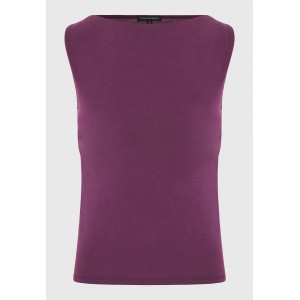 Funky Buddha Γυναικείο Αμάνικο Τοπ (FBL013-106-17-GRAPE-JUICE)