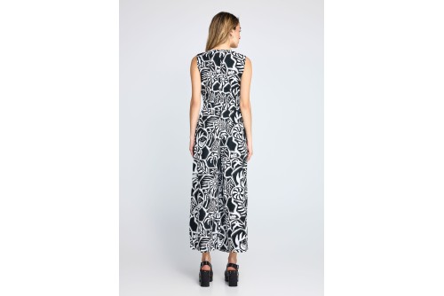 Funky Buddha Cotton Ολόσωμη Φόρμα Γυναικεία (FBL013-107-12-BLACK)