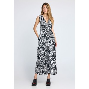 Funky Buddha Γυναικεία Ολόσωμη Φόρμα (FBL013-107-12-BLACK)