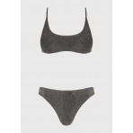 Funky Buddha Μαγιό Σλιπ Γυναικείο (FBL013-107-16B-SILVER)