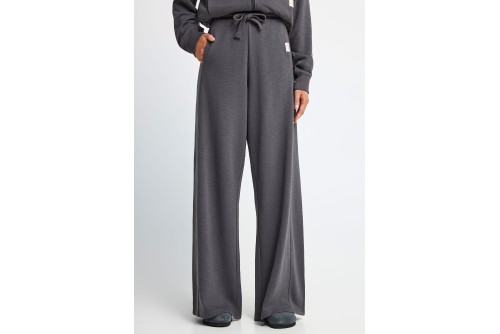 Funky Buddha Flare Fit Παντελόνι Φόρμας Γυναικείο (FBL013-108-02-ANTHRACITE)