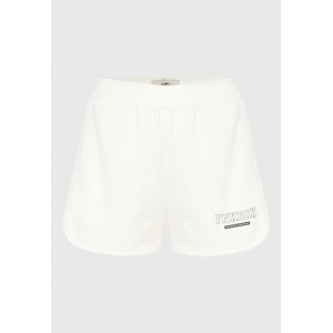 Funky Buddha Γυναικείο Αθλητικό Σορτς (FBL013-108-03-OFF-WHITE)