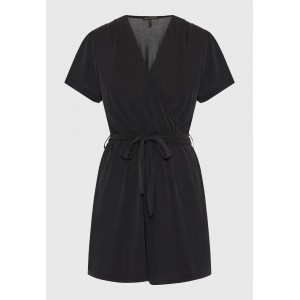 Funky Buddha Γυναικεία Ολόσωμη Φόρμα-Σορτς (FBL013-108-12-BLACK)