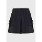 Funky Buddha Γυναικείο Σορτς Μαύρο