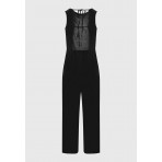 Funky Buddha Γυναικεία Ολόσωμη Φόρμα-Σορτς (FBL013-109-12-BLACK)