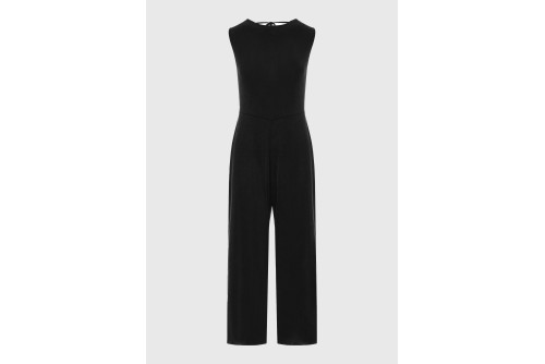 Funky Buddha Open Back Ολόσωμη Φόρμα Γυναικεία (FBL013-109-12-BLACK)